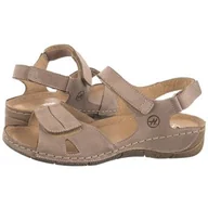 Sandały damskie - Sandały Beż 3 106 02 (HE25-a) Helios - miniaturka - grafika 1