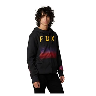 BLUZA Z KAPTUREM NA ZAMEK FOX FGMNT BLACK - Bluzy męskie - miniaturka - grafika 1