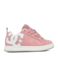 Buty dla dziewczynek - Sneakersy DC CEO-V5-10116K Różowy - miniaturka - grafika 1