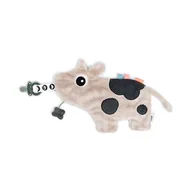 Koce i narzuty dla dzieci - Done by Deer Kocyk Przytulanka dla Niemowlaka Krówka Dotti Sand - miniaturka - grafika 1