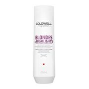 Szampony do włosów - Goldwell Dualsenses Blondes &amp Highlights szampon neutralizujący 250ml - miniaturka - grafika 1
