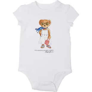 POLO RALPH LAUREN Body - Bluzki dla dziewczynek - miniaturka - grafika 1