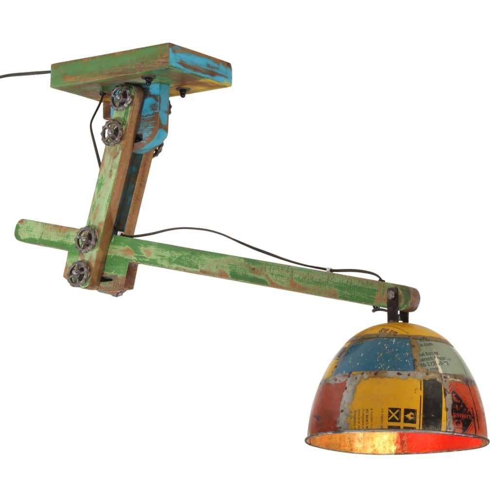Lampa sufitowa 25 W wielokolorowa 105x30x65-108 cm E27