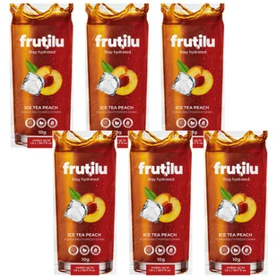 Saszetki Frutilu zestaw 6 szt. - Ice Tea Brzoskwinia - Syropy i koncentraty owocowe - miniaturka - grafika 1
