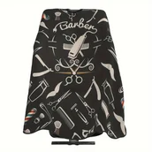 Peleryny fryzjerskie - TEMU Profesjonalny Szal Fryzjerski Fartuch Fryzjerski Nieprzywierająca Antystatyczna Suknia Fryzjerska Peleryna - miniaturka - grafika 1