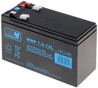Akumulatory ogólnego zastosowania - MW Power Akumulator AGM MWP 7,2-12L 12V 7,2Ah MWP 7,2-12L - miniaturka - grafika 1