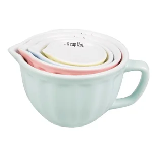 Zestaw 4 kamionkowych miarek Sass & Belle Retro - Pozostałe akcesoria kuchenne Zestaw 4 kamionkowych miarek Sass & Belle Retro - Pozostałe akcesoria kuchenne - miniaturka - grafika 1