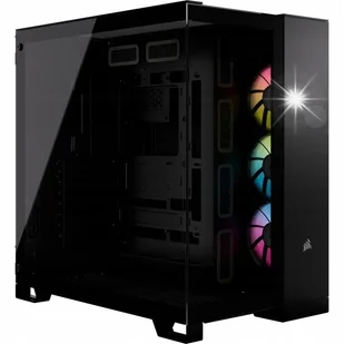 Obudowa do komputera Corsair iCUE 6500X RGB Midi Tower ATX Okno Czarna - Obudowy komputerowe - miniaturka - grafika 1