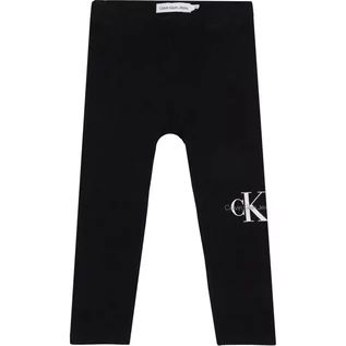 Spodnie sportowe damskie - CALVIN KLEIN JEANS Legginsy | Slim Fit - grafika 1