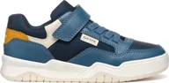Buty dla chłopców - Geox trampki chłopięce J367RE 0FEFU C4277 Kolor: Niebieski Rozmiar: 33 - miniaturka - grafika 1