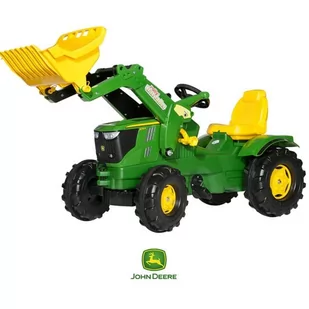Rolly Toys John Deere 6210 R - Traktor z ładowarką 611096 - Jeździki dla dzieci - miniaturka - grafika 2