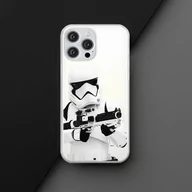 Etui i futerały do telefonów - Etui Szturmowiec 007 Star Wars Nadruk częściowy Przeźroczysty Producent: Samsung, Model: S23 PLUS - miniaturka - grafika 1