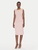 Sukienki - Fracomina Sukienka koktajlowa FQ25SD2004W47601 Różowy Slim Fit - miniaturka - grafika 1