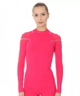 Bluza termoaktywna damska Brubeck Thermo LS13100A fuksja - Bielizna sportowa damska - miniaturka - grafika 1