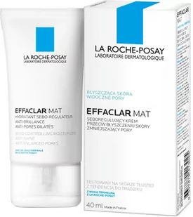 La Roche-Posay Effaclar fluid matujący do cery tłustej i problematycznej  40ml - Podkłady do twarzy - miniaturka - grafika 2