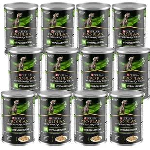 PRO PLAN Veterinary Diets HA Hypoallergenic Karma mokra dla psa mus 12x400g - Mokra karma dla psów - miniaturka - grafika 1