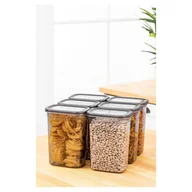 Pojemniki kuchenne - Pojemniki na żywność 6szt. – Hermia - miniaturka - grafika 1