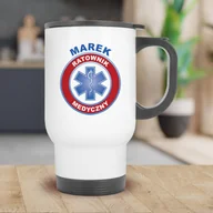 Kubki termiczne - Kubek termiczny z imieniem - RATOWNIK MEDYCZNY - miniaturka - grafika 1