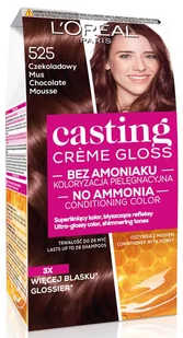 Loreal Casting Creme Gloss 525 Czekoladowy Mus - Farby do włosów i szampony koloryzujące - miniaturka - grafika 1