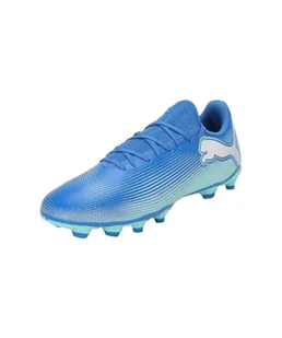 PUMA Unisex's Future 7 Play Fg/Ag buty piłkarskie, Hyperlink Blue Mint PUMA White, 42 EU - Piłka nożna - miniaturka - grafika 1