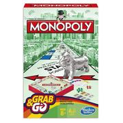 Gry planszowe - Hasbro Monopoly Grab and Go - miniaturka - grafika 1