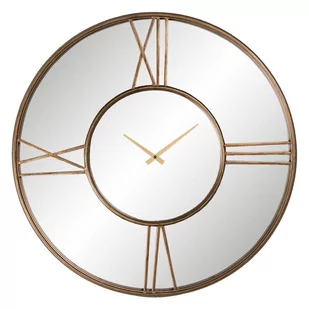 Zegar metalowy stare złoto Piar 70 cm - Zegary - miniaturka - grafika 1