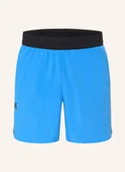 Spodenki damskie - Under Armour Szorty Treningowe Ua Vanish Elite blau - miniaturka - grafika 1