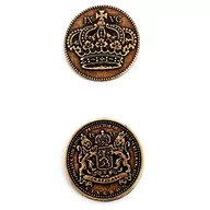 Gry planszowe - Cesarska Złota Metalowa Moneta 1 szt - miniaturka - grafika 1