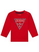 Bluzy dla chłopców - Guess Bluzka N84I24 K8HM0 Czerwony Regular Fit - miniaturka - grafika 1