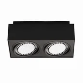 Lampy pozostałe - BOXY CL 2 SPOT CZARNY/BLACK 20075-BK - miniaturka - grafika 1
