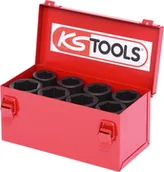 Klucze i nasadki - KS Tools 515.0510 3/4 cala Sześciokątny klucz nasadowy siły, zestaw 8-częściowy, 24  36 MM 515.0510 - miniaturka - grafika 1