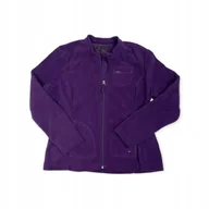 Bluzy damskie - Rozpinana fioletowa bluza damska Tommy Hilfiger XL - miniaturka - grafika 1