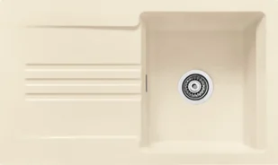 Zlew SystemCeram KARA 85 NOBLESSE 16 (50000116) - Zlewozmywaki - miniaturka - grafika 1