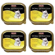 Mokra karma dla kotów - Animonda Vom Feinsten Kitten smak: z drobiem 6 x 100g - miniaturka - grafika 1