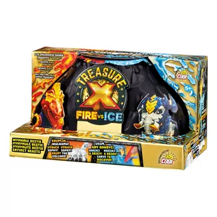 Cobi TREASUREX 41571 FIRE vs ICE Wymarła Bestia s4 - Figurki dla dzieci - miniaturka - grafika 2