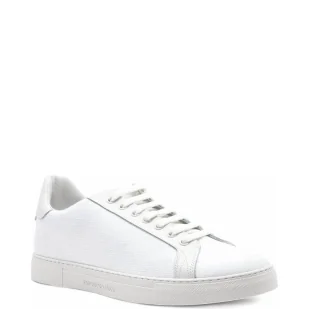 Emporio Armani Trampki | z dodatkiem skóry - Trampki męskie - miniaturka - grafika 1