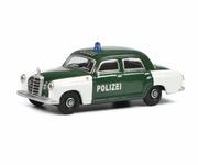 Samochody i pojazdy dla dzieci - Schuco Mercedes Benz 180 D Ponton Polizei 1:64 452022300 - miniaturka - grafika 1