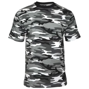 Koszulka T-shirt Mil-Tec US STYLE - Tarn Urban L - Odzież taktyczna i umundurowanie - miniaturka - grafika 1