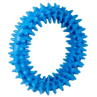 BARRY KING BARRY KING Mały ring XS dla szczeniąt niebieski 9,5 cm - Zabawki dla psów - miniaturka - grafika 1