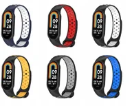 Akcesoria do smartwatchy - ZESTAW 6 OPASEK ZAMIENNYCH DO XIAOMI MI BAND 8 - miniaturka - grafika 1