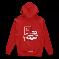 Odzież do sportów motorowych - Bluza kangurka IS THAT A SUPRA czerwona-L - miniaturka - grafika 1