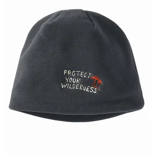 Dziecięca czapka polarowa Jack Wolfskin WILDERNESS BEANIE K Phantom - M - Czapki dla dzieci - miniaturka - grafika 1