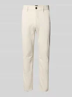 Spodnie męskie - Chinosy o kroju slim fit z mieszanki bawełny - miniaturka - grafika 1