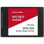 Dyski serwerowe - Western Digital Dysk NAS WD Red SSD SA500 2TB 2.5" SATA PAWDSS020010 - miniaturka - grafika 1