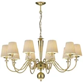 Lampy sufitowe - Amplex Lilosa Wisząca 265 103cm złoto - miniaturka - grafika 1