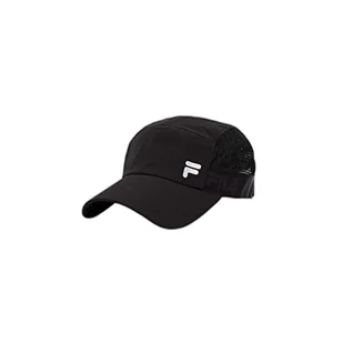 FILA Czapka baseballowa Unisex CHENNAI Tech Drugster, czarna, jeden rozmiar, czarny, jeden rozmiar - Czapki damskie - miniaturka - grafika 1