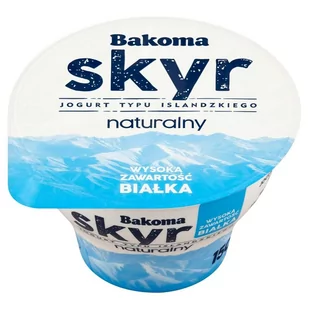 Bakoma Skyr Jogurt typu islandzkiego naturalny 150 g - Kefiry, jogurty, maślanki - miniaturka - grafika 1