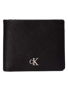 Calvin Klein Skórzany portfel w kolorze czarnym - 11 x 9 x 2,5 cm - Portfele - miniaturka - grafika 1