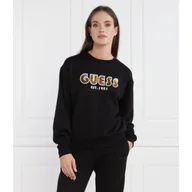 Bluzy damskie - GUESS Bluza CN SHADED LOGO | Regular Fit - miniaturka - grafika 1