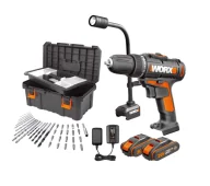 Zestawy elektronarzędzi - Worx WX100.9 + WA028.9 + WA3760 + 2 x WA3551.1 - miniaturka - grafika 1
